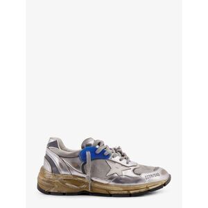 Golden Goose Deluxe Brand Men Mesh And Leather Sneakers With Side Logo